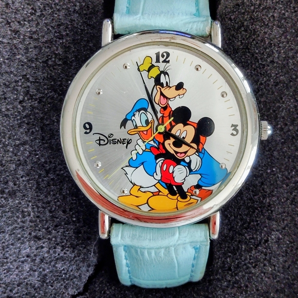 Disney Accessories - Disney Character Watch with Blue Strap